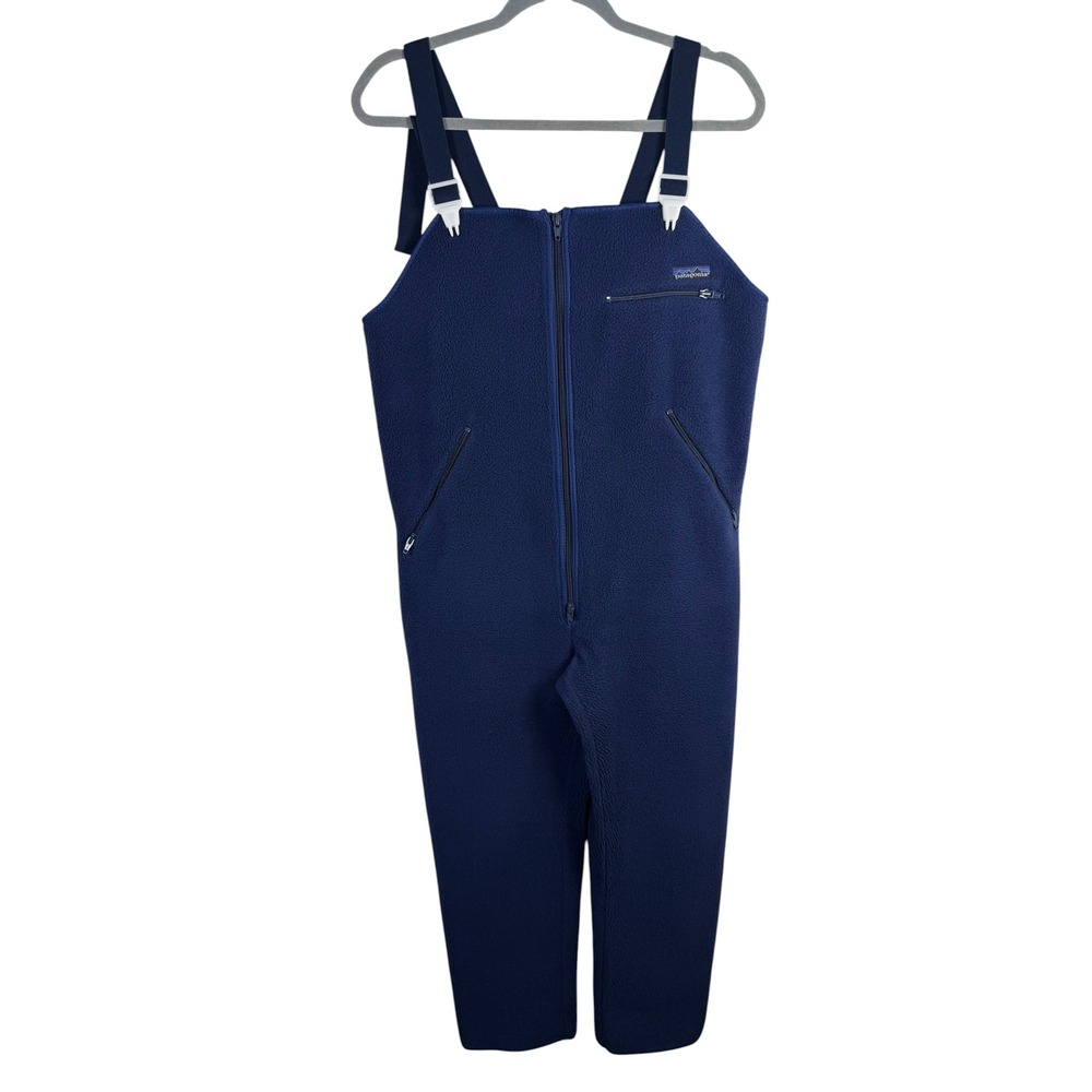 Vintage Patagonia Fleece Bib Overalls Size Medium Unisex